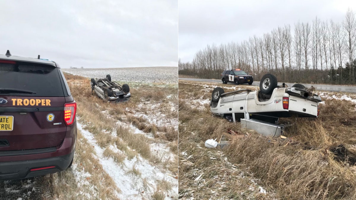 Hundreds of crashes were reported across Minnesota on Tuesday as a snowstorm impacted the state.