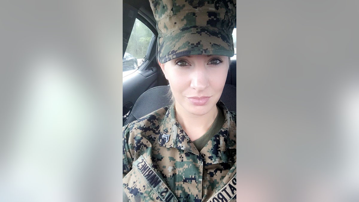 "My Marine Corps uniform will forever be the most prideful thing I will ever wear. But with the uniform, comes uniformity. And being a female, you can lose your feminine touches. My Marines used to call me 'a cool guy with long hair.' Pin-up girls are very feminine. They are classy. And they are beautiful. Being a pin-up shows that even though we spent years tying our combat boots and twirling our hair into buns to look more masculine, we are still beautiful women. We are gorgeous, classy women with a background that surprises mostly anybody we meet. Being a pin-up is an honor and a privilege, just like my five years spent in the Marine Corps.” - Monica, USMC, 5 years