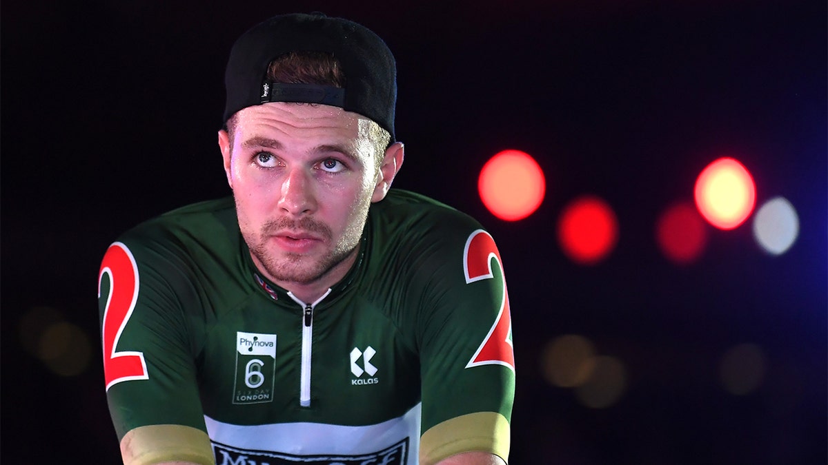 Owain Doull is pictured in 2019. On Monday, he brought a lost dog home using his headphones as a makeshift leash.  (Photo by Alex Davidson/Getty Images)