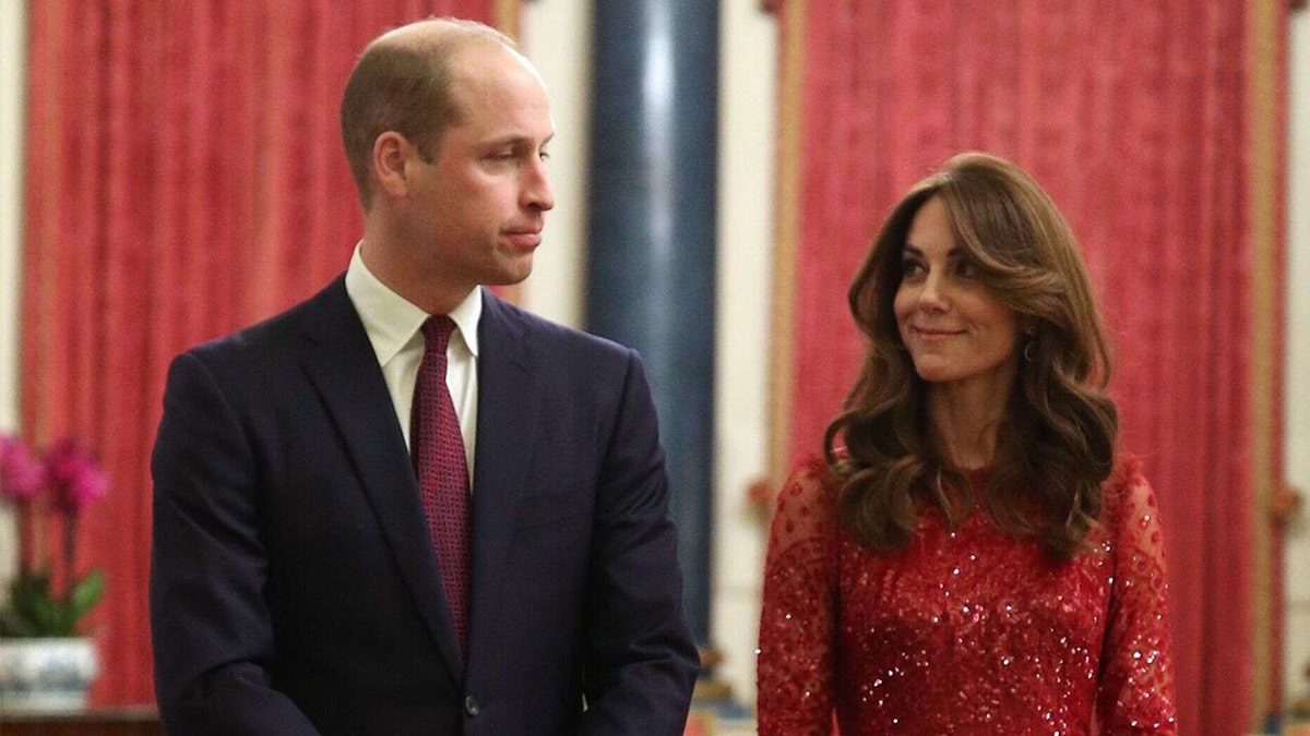 Kate Middleton (right) is married to Prince William, the older brother of Prince Harry. William is second in line to the throne.