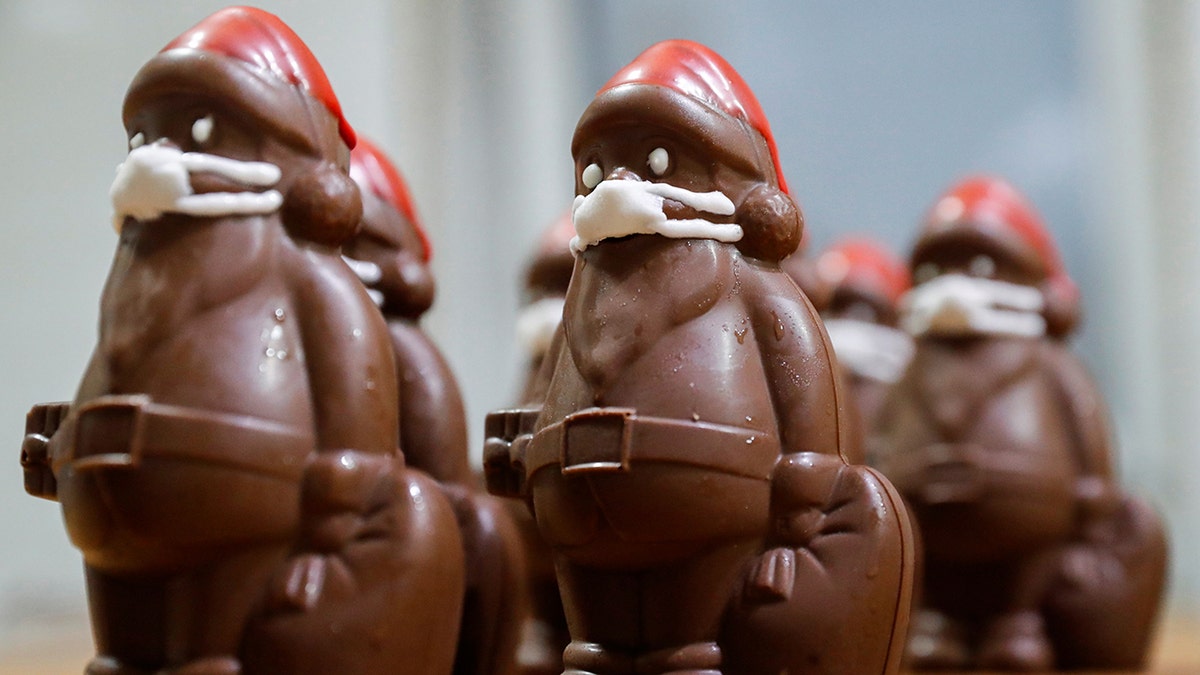 Chocolate Santas