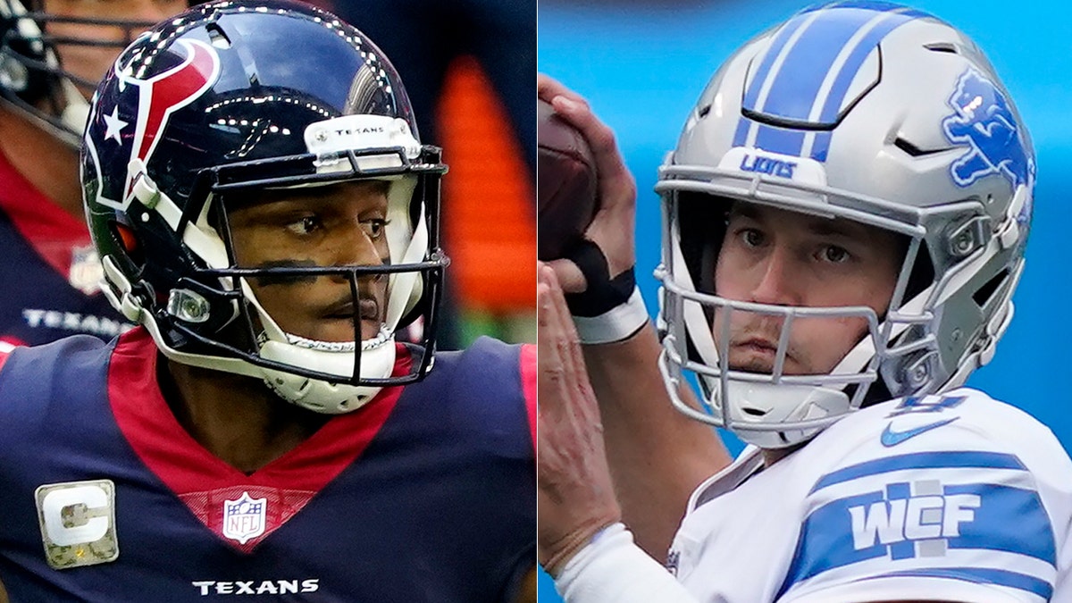 Matt Stafford, turkey hat-wearing bro can't believe this Lions