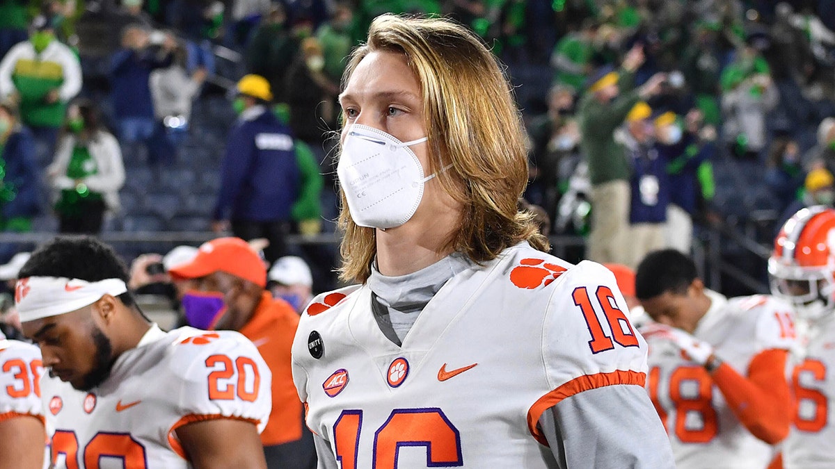 Trevor Lawrence is widely considered to be the top pick in next year's NFL Draft. (Matt Cashore/Pool Photo via AP, File)