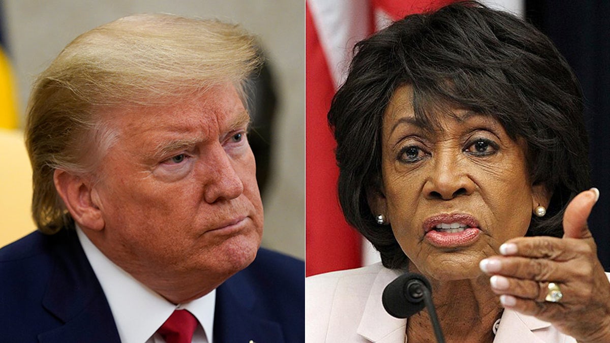 Donald Trump and Maxine Waters