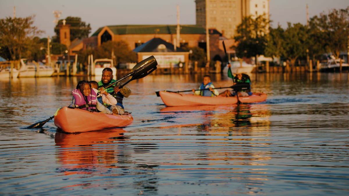 The coastal city has various watersports at visitors' disposal. (Visit Elizabeth City)