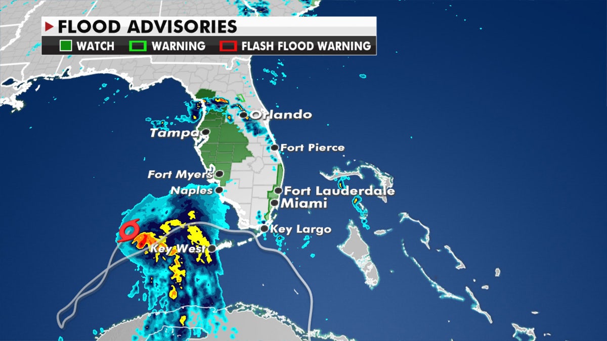 Flood watches have been issued in advance of Hurricane Eta.