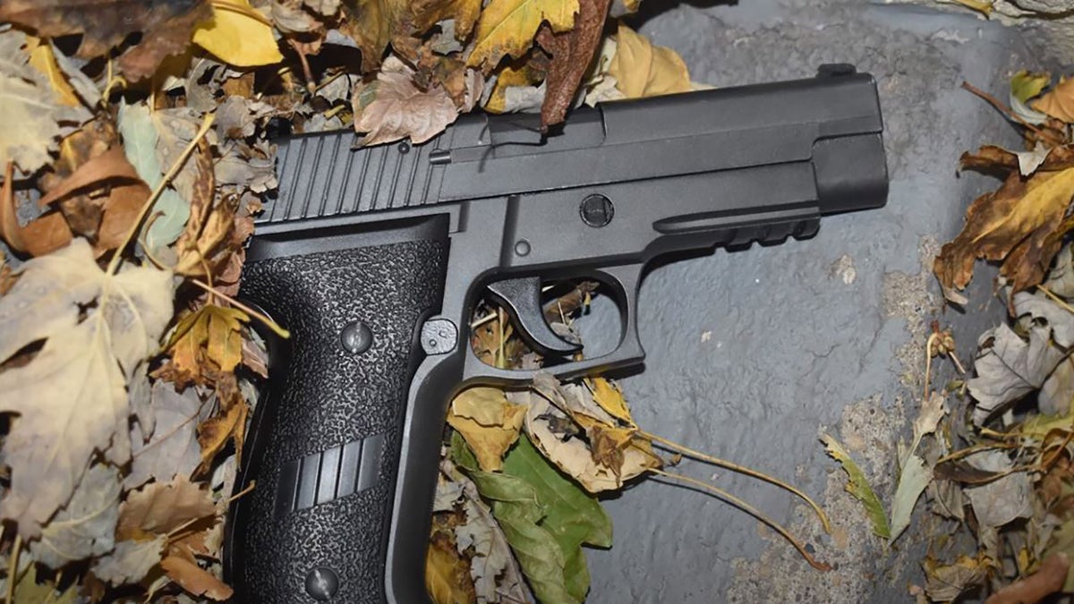 Police identified the weapon Johansen pointed at the officer before he was shot as an airsoft gun. (Weber County Attorney's Office)