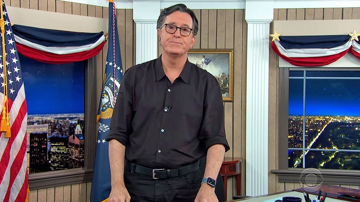 Stephen Colbert was roasted for his Super Bowl commercial which featuring him eating. 