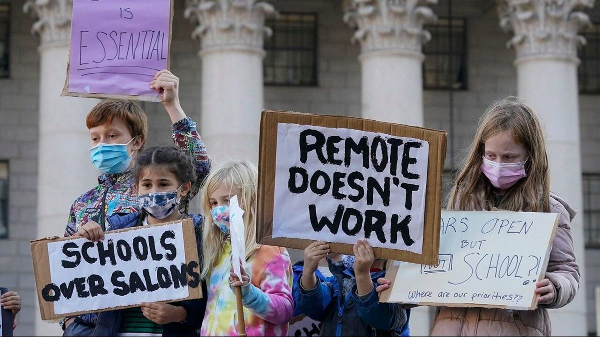 NYC students protest school closure