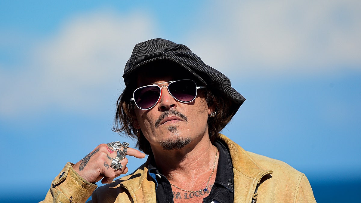 Johnny Depp in Spain in September 2020