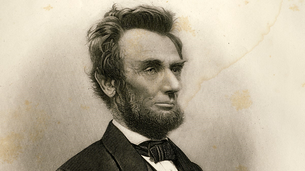 Engraving of Abraham Lincoln