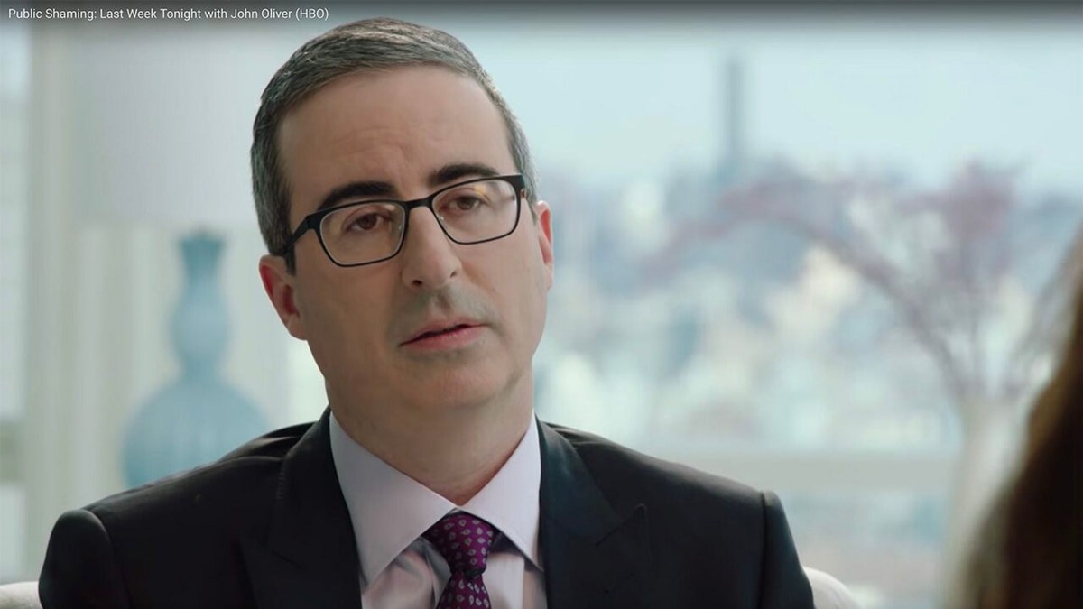 HBO’s John Oliver admitted he nearly burst into tears when casting his first vote in a U.S. presidential election this year.