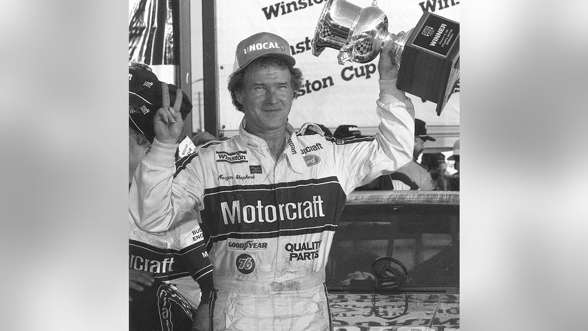 Shepherd has won four races in the NASCAR Cup Series including the 1990 Atlanta Journal 500.