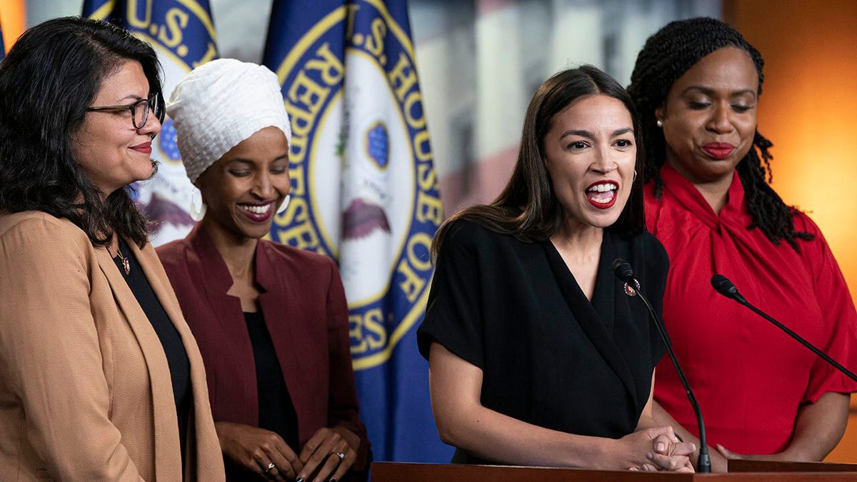 Squad AOC Tlaib Pressley Omar