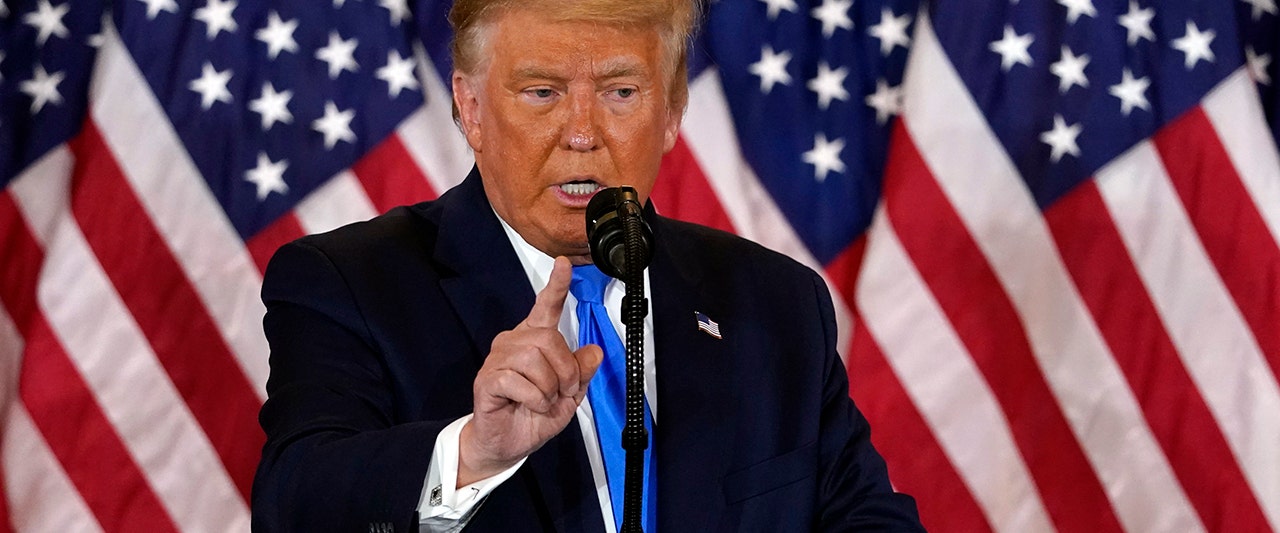 Trump questions Biden transition moves as president&rsquo;s voter-fraud battles continue