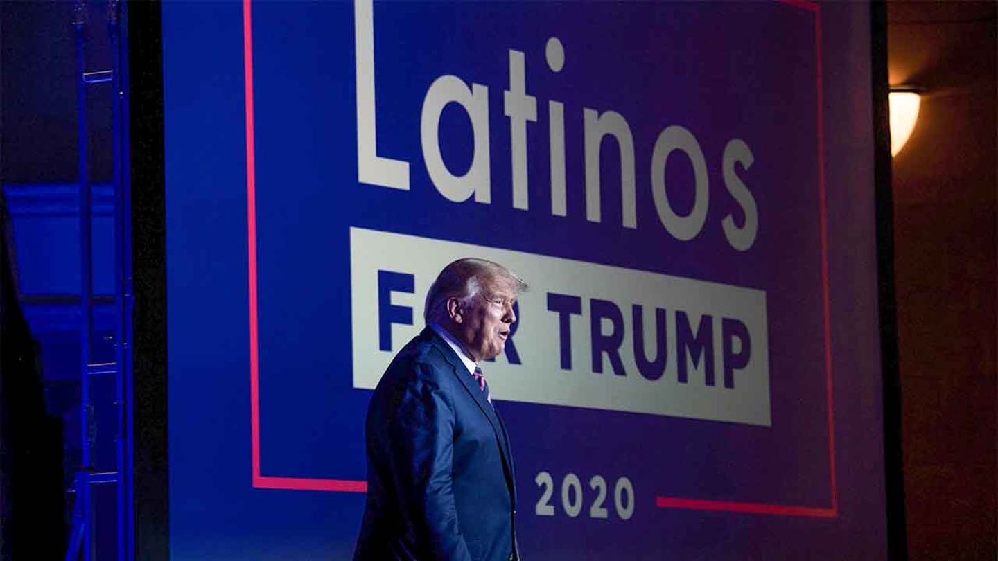 Latinos Trump GETTY