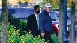 President Donald Trump arrives at the White House after golfing Saturday, Nov. 7, 2020, in Washington. (AP Photo/Evan Vucci)