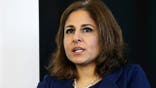 FILE - In this Monday, Nov. 10, 2014, file photo, Neera Tanden, president of Center for American Progress, speaks during an introduction for New Start New Jersey at NJIT in Newark, N.J. (AP Photo/Mel Evans, File)