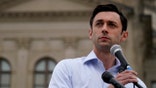 Democratic candidate for U.S. Senate Jon Ossoff speaks during a news conference on Tuesday, Nov. 10, 2020, in Atlanta. He is facing Republican Sen. David Perdue, a top Trump ally, in a Jan. 5, 2021 runoff. (AP Photo/John Bazemore)