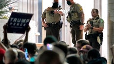 Trump supporters protest at Arizona voting center while ballots are tallied