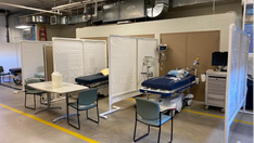 Amid coronavirus strain, Mayo Clinic puts ER beds in ambulance garage