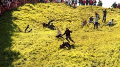 Twitter celebrates 'symbolic' roll of Baybel cheese when coronavirus cancels event