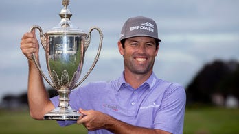 Streb nearly holes out in a playoff to win at Sea Island
