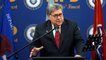 Trump supporters gather in front of AG Barr's home to demand he 'lock up' Biden