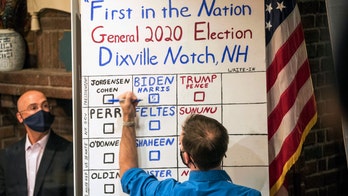 Biden takes all 5 votes in Dixville Notch, NH to notch first victory on Election Day