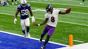 Ravens set NFL record for 20-point games with win in Indy
