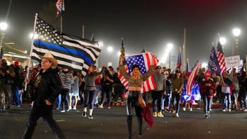 Protesters take to the streets in California to bash Newsom's curfew orders