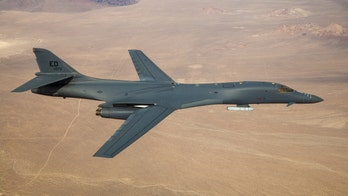 B1-B Lancer catches fire at Dyess Air Force Base, two people injured