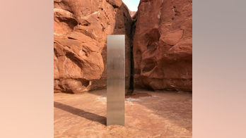 California group claims responsibility for mountaintop monolith