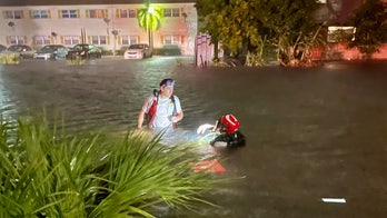 Tropical Storm Eta floods South Florida, man in critical condition after driving into canal