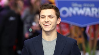 Tom Holland shares first look at 'Spider-Man 3,' along with mask message