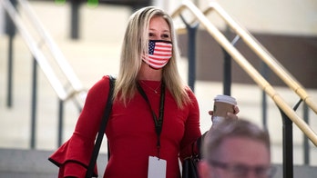 Marjorie Taylor Greene involved in dispute over masks, blasts Pelosi