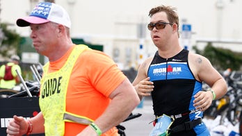 Florida athlete becomes first person with Down syndrome to finish IRONMAN triathlon