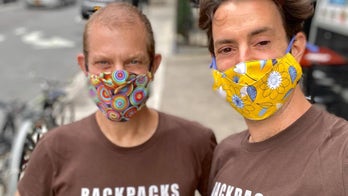 NYC couple has given 10,000 backpacks, 200 gallons of sanitizer to homeless during pandemic