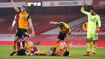 Jimenez has surgery for fractured skull after clash of heads