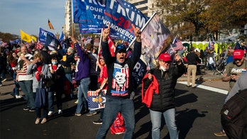 Thousands of Pro-Trump supporters descend on DC for 'Million MAGA March' near White House