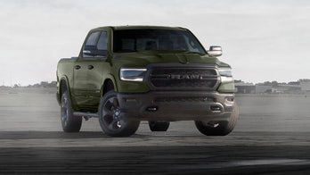 Tank Green, Flame Red Ram 1500 pickups honor US Marines