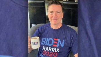 Comey tweets photo of himself in Biden-Harris swag: 'Vote for your country'