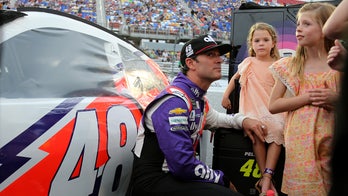 NASCAR: Jimmie Johnson's daughters sent him a heartwarming surprise at Martinsville