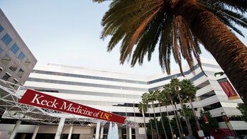 Helicopter transporting heart crashes on Los Angeles hospital helipad