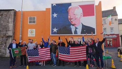 Biden&rsquo;s ancestral home in Ireland's County Mayo celebrates his win over Trump