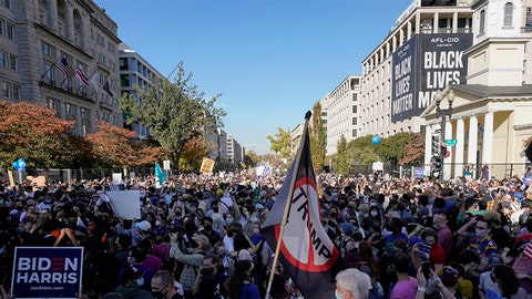 CNN doesn't sound alarm of COVID 'superspreaders' as thousands celebrate Biden win in the streets