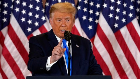 Trump questions why Biden forming cabinet as his legal team continues voter-fraud fight