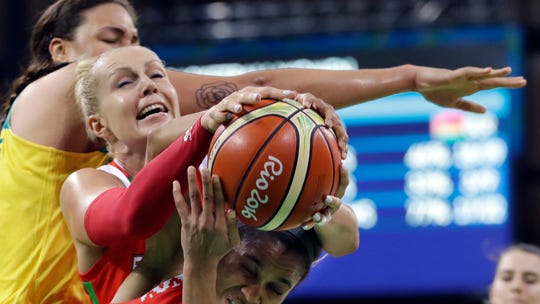 Former Belarus basketball star Yelena Leuchanka reflects on jail time for protest