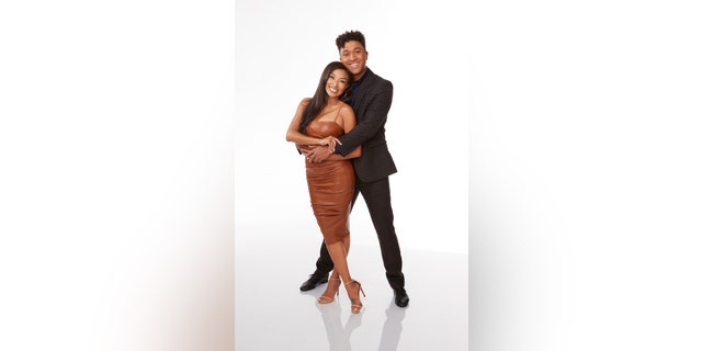 'Dancing with the Stars' stars Jeannie Mai and Brandon Armstrong. (ABC/Laretta Houston)
