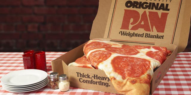 A $150 Pizza Hut blanket sold out in just hours on Wednesday. (Pizza Hut)